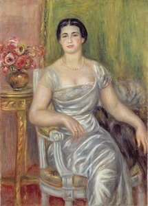 Retrato de la poetisa Alice Valliere-Merzbach, 1913